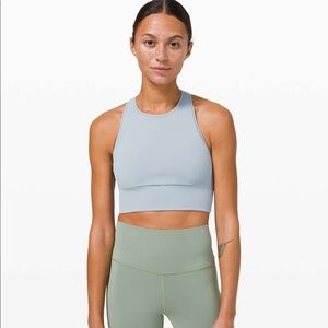 Lululemon Ebb to Train Bra- chambray
